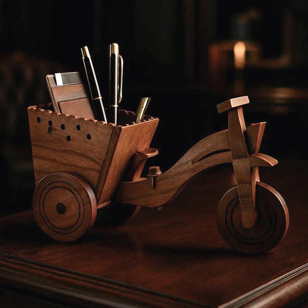 Wooden Tricycle Accent