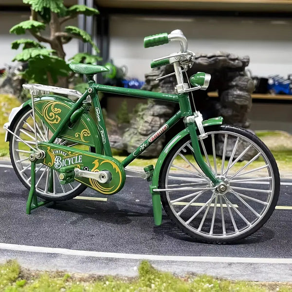 Retro Bicycle 1:10 Scale Diecast Model - Pre-Assembled