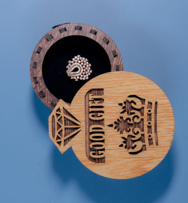 Wooden Ring Holder
